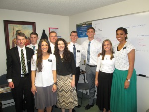 Our last photo as an MTC district